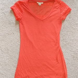 FINAL PRICE Derek Heart Orange Lace Small